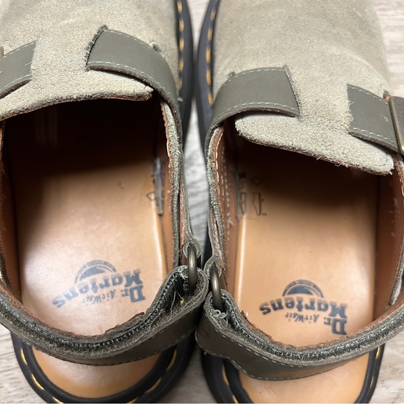 Dr Martens Jorge ii olive green Size 7 Slingback Mules - Picture 6 of 10